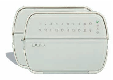 DSC RFK5516 16-Zone LED Keypad w/Rcvr